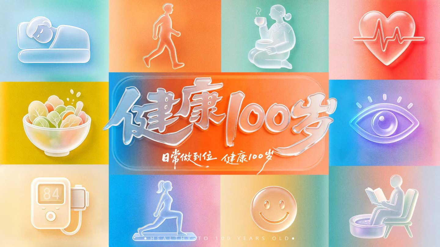 国民健康陪伴类综艺《健康100岁》
